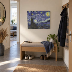 Obraz na plátně Hvězdná noc – Vincent van Gogh v předsíni