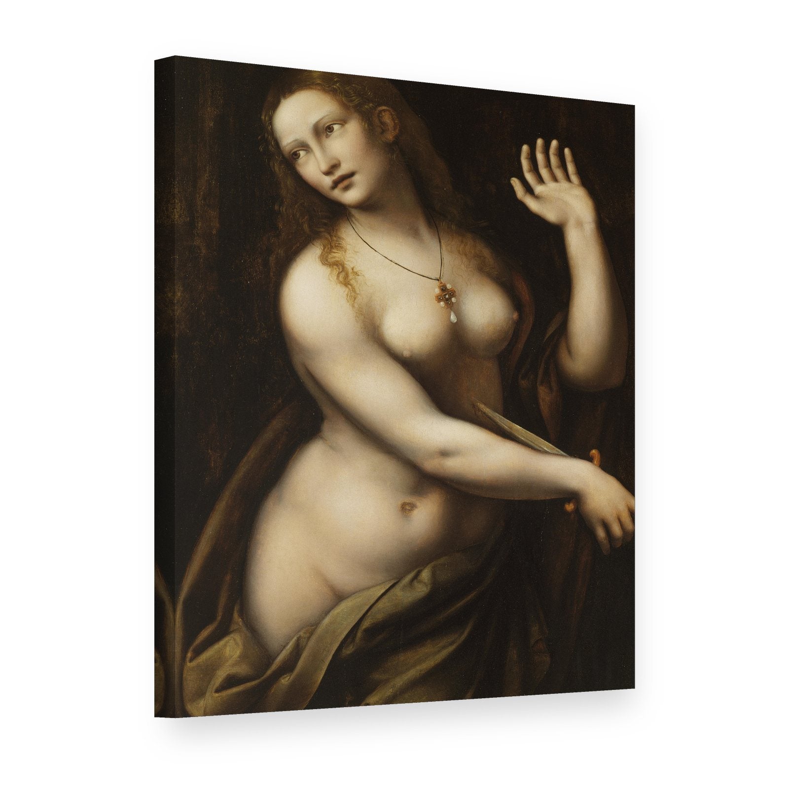 Obraz na plátně Lukrécie – Giampietrino, 3D pohled
