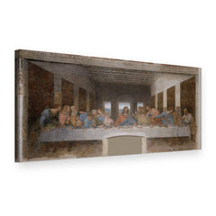 Obraz na plátně Poslední večeře – Leonardo da Vinci, 3D pohled