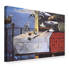 Obraz na plátně Živé zátiší – Salvador Dalí, 3D pohled