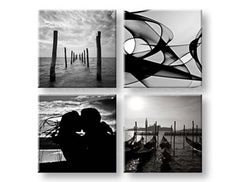 Nástěnná malba KOLÁŽ 4 díly XOBKOL02E42