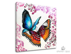 Autorská reprodukce na plátně MOTYLES XOBAM005E1