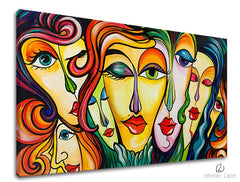 Autorská reprodukce na plátně ŽENY XOBAM009E1