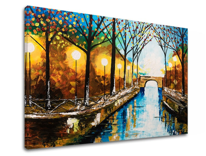 Autorská reprodukce na plátně ZEMĚ