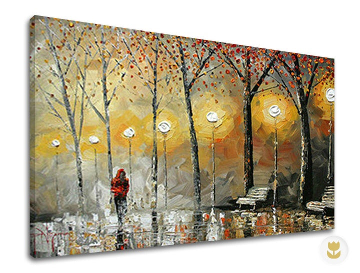 Autorská reprodukce na plátně ZEMĚ