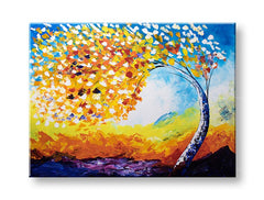 Autorská reprodukce na plátně STROMY