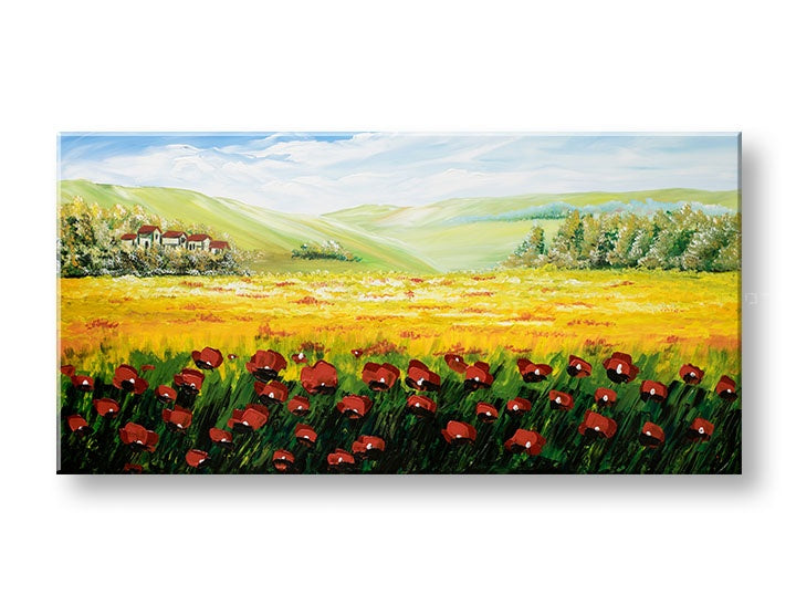 Autorská reprodukce na plátně KRAJINA