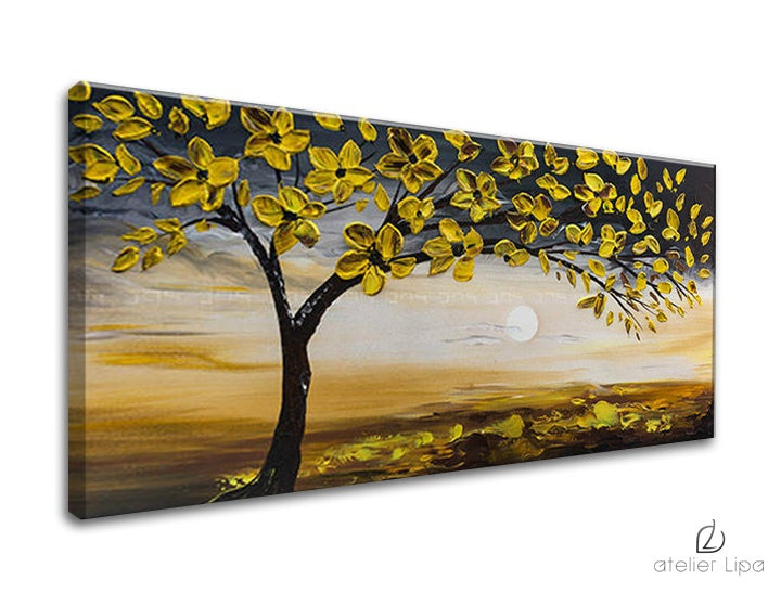 Autorská reprodukce na plátně STROM