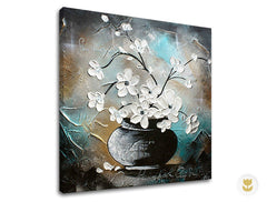 Autorská reprodukce na plátně KVĚTINY