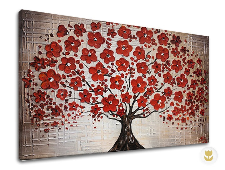 Autorská reprodukce na plátně STROM