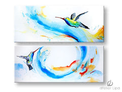 Autorská reprodukce na plátně XOBDA022E2