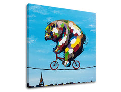 Autorská reprodukce na plátně MEDVED XOBDA041E1