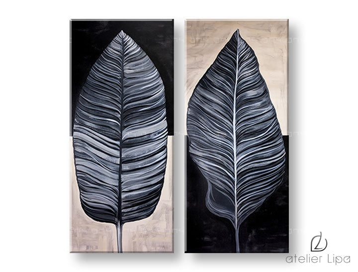 Autorská reprodukce na plátně LISTS XOBDA044E2