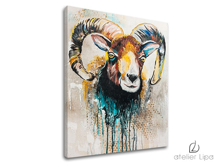 Autorská reprodukce na plátně ZVIERA XOBDO120D1