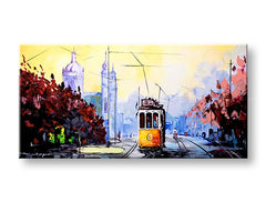 Autorská reprodukce na plátně CITY XOBFB018E1