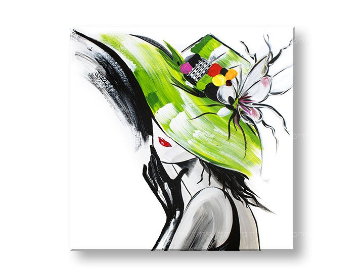 Autorská reprodukce na plátně ŽENA XOBFB019E1