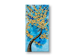 Autorská reprodukce na plátně STROMY XOBFB104E1