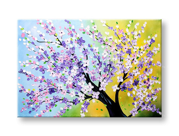 Autorská reprodukce na plátně STROMY XOBFB121E1