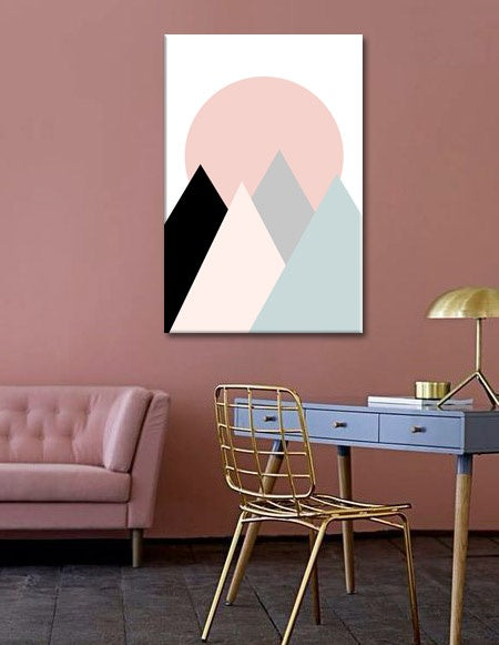 Nástěnná malba Degenerovaná jizva v dálce / Dan Johannson XOBDJ084E1