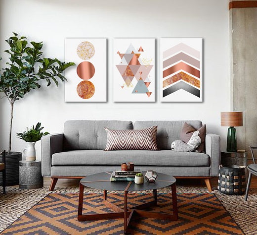 Nástěnné umění Ztracená abstrakce přeuspořádaná / Dan Johannson XOBDJ138E3