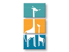 Nástěnný obraz PRO DĚTI XOBKID003E3