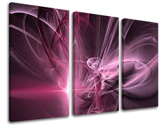 Klasický obraz s motivem slavná osobnost v bílo-růžových odstínech | Obraz na stěnu ABSTRAKT, energie a pohyb – náhled