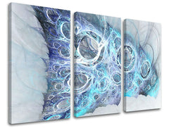 3dílná nástěnná malba ABSTRAKT AB047E30