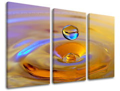 3dílná nástěnná malba FENG SHUI FS016E30