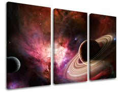 3dílná nástěnná malba UNIVERSE GA001E30