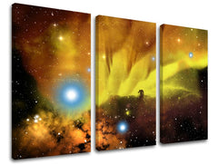 3dílná nástěnná malba UNIVERSE GA002E30