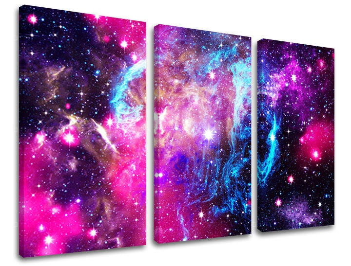 3dílná nástěnná malba UNIVERSE GA003E30