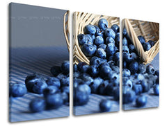 3dílná nástěnná malba KUCHYNĚ KU005E30