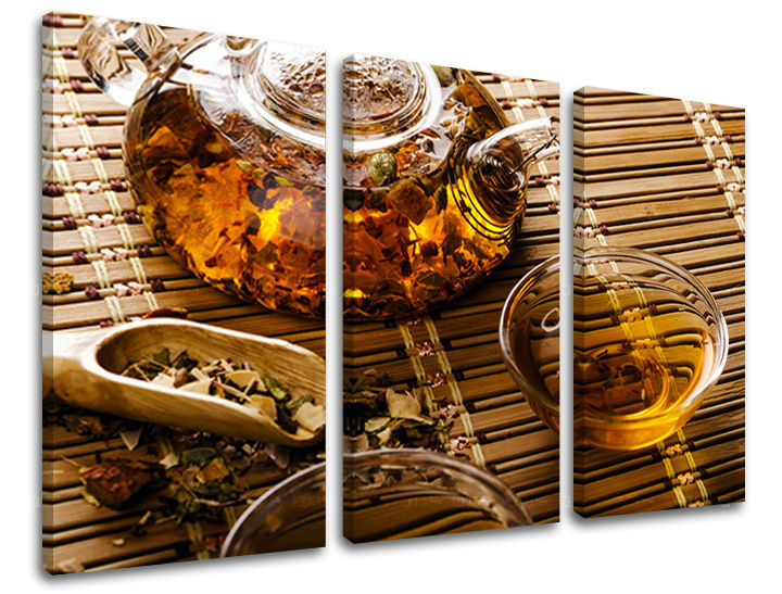 3dílná nástěnná malba KUCHYNĚ KU024E30