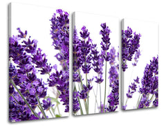 3dílná nástěnná malba KVĚTINY XOBKV128E30