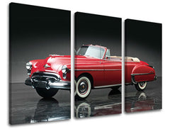 3dílná nástěnná malba MOTO MO004E30