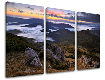 Nástěnná malba 3 díly SLOVENSKO SK012E30