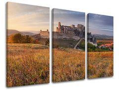 3dílná nástěnná malba SLOVENSKO SK020E30