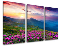 3dílná nástěnná malba SLOVENSKO SK031E30