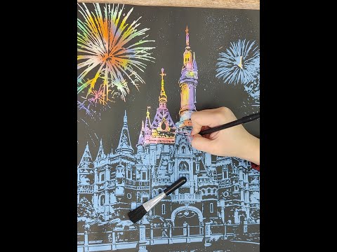 Kouzelný stírací obraz - Sydney - 75x52 cm