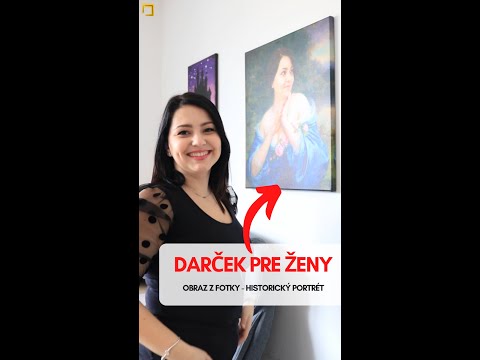 Dárek pro ženy - historický snímek z fotografie