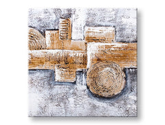 Malovaný nástěnný obraz ABSTRAKT 1 díl CFA12CX0947E1 - 50x50 cm