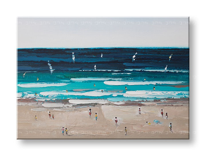 Malovaný nástěnný obraz MORE 1 díl CCFABC030 - 70x50 cm