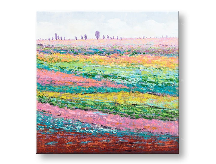 Malovaný nástěnný obraz KRAJINA 1 díl CFALN002 - 70x70 cm