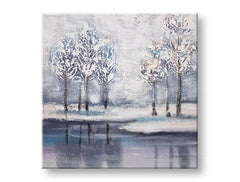 Malovaný nástěnný obraz STROMY 1 díl 60x60 cm CFAZH4727AE1