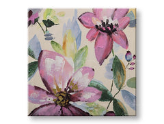 Malovaný nástěnný obraz KVĚTINY 1 díl CFAZH5769C6E1 - 60x60 cm