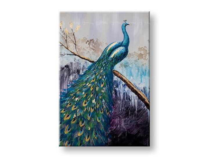 Malovaný nástěnný obraz ŘEKA 1 díl 60x90 cm CFAZH6349E1