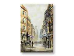 Malovaný nástěnný obraz CITY 1 díl 60x90 cm CFAZH6350E1