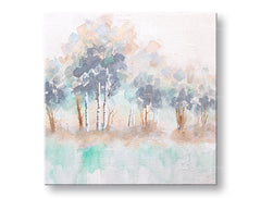 Malovaný nástěnný obraz STROMY 1 díl CFAZH6502E1 - 60x60 cm