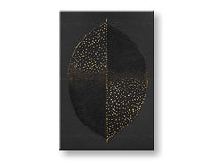 Malovaný nástěnný obraz LIST 1 díl 60x90 cm CWF1027EE1