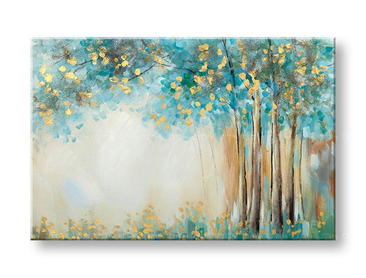 Malovaný nástěnný obraz STROM 1 díl 90x60 cm CWF1052W-9E1